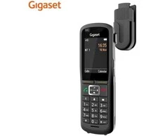 GIS Gigaset R700H PRO DECT telefonas Skambintojo ID Juoda