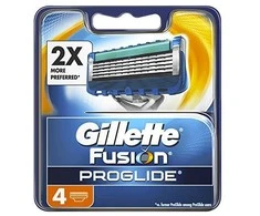 Gillette Fusion ProGlide skutimosi peiliukai 4 vnt