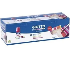 Fila Temperatūra Giotto Decor Spalvotas 12 Dalys 25 ml (12 vnt.)
