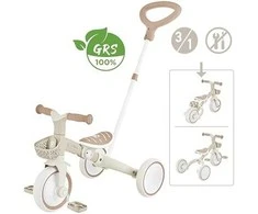 GLOBBER mokomasis triratukas Learning Trike, 3in1 Plus, pistacinis, 738-109