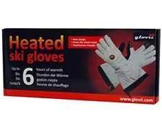 Šildančios pirštinės Glovii GS8 su baterija - Pilkas XL