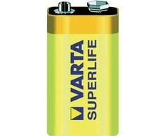Varta Super Heavy Duty 9V 6F22 baterija, 1 vnt.
