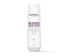 Šviesintų plaukų šampūnas Goldwell Blondes&amp;HighLights Anti-Geltona Šampūnas 250ml