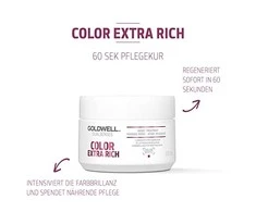 Dažytų plaukų kaukė Goldwell Dualsenses Color Extra Rich 60sec Treatment 200ml