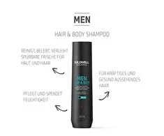 Vyriškas plaukų ir kūno šampūnas Goldwell Men Hair &amp; Body Šampūnas 300ml