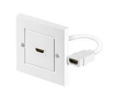 Goobay Gogobay 51722 HDMI™ sieninis lizdas, auksinu padengtas Gogobay