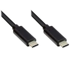 Good Connections Kabelis USB Alcasa USB-C - USB-C 2 m Juodas (GC-M0115)
