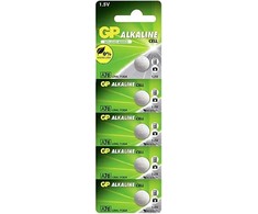 GP Battery GP ALKALINE BUTTON CELL LR44 LR44, Single-use battery,