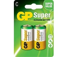 GP LR14 C Super šarminės baterijos, 2 vnt.