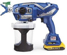 Akumuliatorinis beorio dažymo aparatas Graco Ultra; 18 V; 2x2,0 Ah akum.