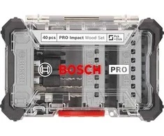 Bosch 40 antgalių ir grąždu kompl. PRO Impact