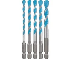 Grąžtas Universalių grąžtų komplektas Bosch 2608900586; 5,5-8 mm; 5 vnt.