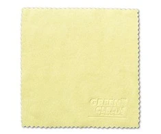 Green Clean Žalias Clean Valymo audinys - Žalias švarus šilkinis mikropluošto valiklis bespalvis