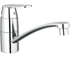 Plautuvės maišytuvas GROHE Eurosmart Cosmopolitan, Chromas, ilgu čiaupu