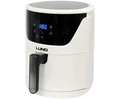 Karšto oro gruzdintuvė Lund 67575, 1400W, 3.7L, Baltos spalvos