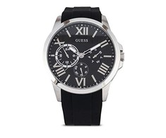 Laikrodis GUESS GW0012G1. Kwarcowy, Kolor juoda. Mężczyzna.