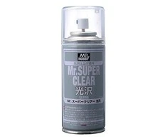Mr Hobby Mr.Hobby Mr. Super Clear purškiamas skaidrus blizgus lakas 170 ml B-513