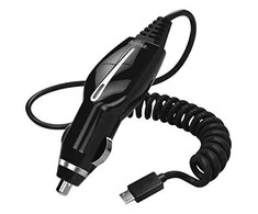 HAMA AUTOMOBILIŲ ĮKROVIKLIS MICRO USB 12V 1.2A