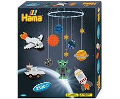 Hama Beads 3231 MIDI 2500 Beads Space "Planetariumas"