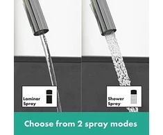 Hansgrohe Focus 240 virtuvinis maišytuvas su ištraukiamu snapu, chromas