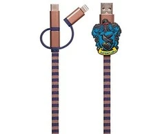 Thumbs Up USB kabelis ThumbsUp! USB-A – USB-C + microUSB + Žaibas 1 m Brown (1002653)