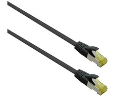 helos Patchkabel Cat 6a Superflex S/FTP RJ45 juodas 25m AWG27/7 GHMT
