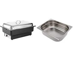 Podgrzewacz bemar elektrinis stalo GN1/1 65mm Kitchen Line 900W - Hendi 204825