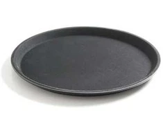 Neslystantis padavėjo padėklas, apvalus, skersmens. 50cm juoda - Hendi 508787