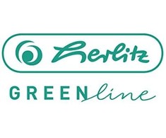Herlitz Herlitz Notizheft A6 GREENline 32 Bl. liniert Welle