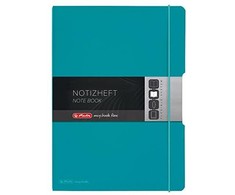 Herlitz A4 pastabos CratE / Turkus Line 2x40k (50015986)