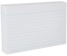 Herlitz Herlitz Karteikarte A6 linija baltas 100er PackunName