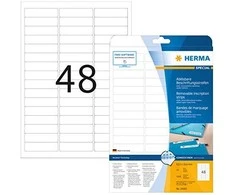 Herma HERMA Abelösb. Streifer A4 63.5x16.9 mm baltas Popierius 1200 St.