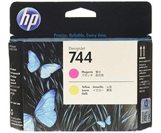 Hewlett Packard (HP) Rak HP Aretraction / 744 Magenta + Geltona Printhead - F9J87A