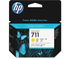 Hewlett Packard (HP) HP nr.711 Geltona rašalo kasetė 29 ml 3 pak.