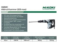 Atskėlimo plaktukas HiKOKI H60MC