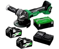 Akumuliatorinis kampinis šlifuoklis HiKOKI G3613DA Multi Volt