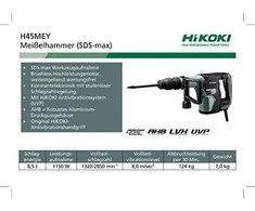 Atskėlimo plaktukas HiKOKI H45MEY