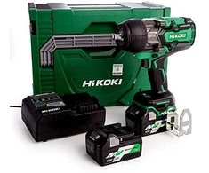 Akumuliatorinio smūginio veržliasukio rinkinys HiKOKI WR36DAWRZ Multi Volt 36V