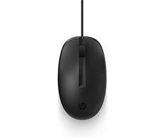 Hewlett Packard (HP) HP 125 USB Pelė su laidu, Sanitizable - Juodas (BULK of 120 pcs)