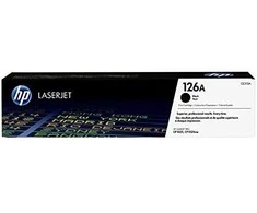 Hewlett Packard (HP) HP 126A Juodas Tonerio Kasetė, 1200 Puslapių, Tinka HP Color LaserJet CP1025, Pro100, Pro200, M275 Serijoms