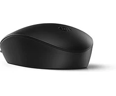 Hewlett Packard (HP) HP 128 USB su laidu Lazerinė pelė, Sanitizable - Juodas