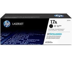 Hewlett Packard (HP) HP 17A Juodas lazerinis Toneris Cartridge, 1600 pages, for HP LaserJet Pro M102a, M130a