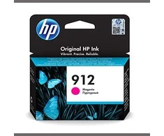 Hewlett Packard (HP) HP 912 (3YL78AE) Rašalinė kasetė, Purpurinė