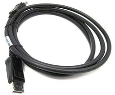 Kabelis HP DisplayPort - DisplayPort 2m juodas (487342-001)