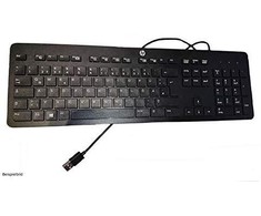 Hewlett Packard (HP) Klaviatūra HP Usb Slim Kb Win 8 gr