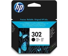 Hewlett Packard (HP) HP 302 juoda rašalinė