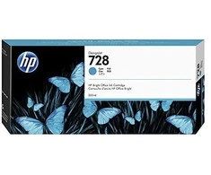 Hewlett Packard (HP) HP 728 300 ml žydros spalvos rašalo kasetė