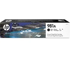 Hewlett Packard (HP) HP 981A Juodas Original PageWide kasetė (6 000 puslapių)