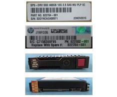 HP 800 GB 2,5 colio SAS-3 (12 Gb/s) serverio diskas (822786-001)