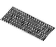 Klaviatūra Hewlett Packard (HP) HP KYBD SR BL 15 -UK